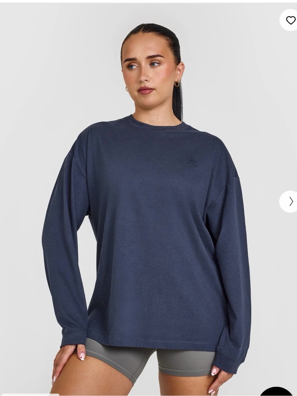 ONER ACTIVE CLASSIC OVERSIZED LIGHTWEIGHT LONG SLEEVE TOP
